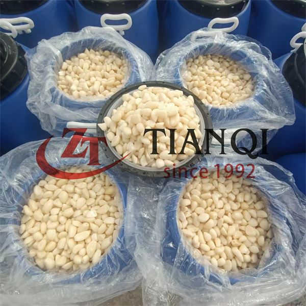 Tỏi ngâm trong công nghiệp nước muối sử dụng